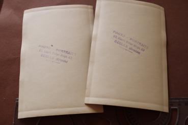 Preview: zwei Fotos  eines Reichsarbeitsdienst Mannes - Abteilung 315/1 Bègles  Frankreich